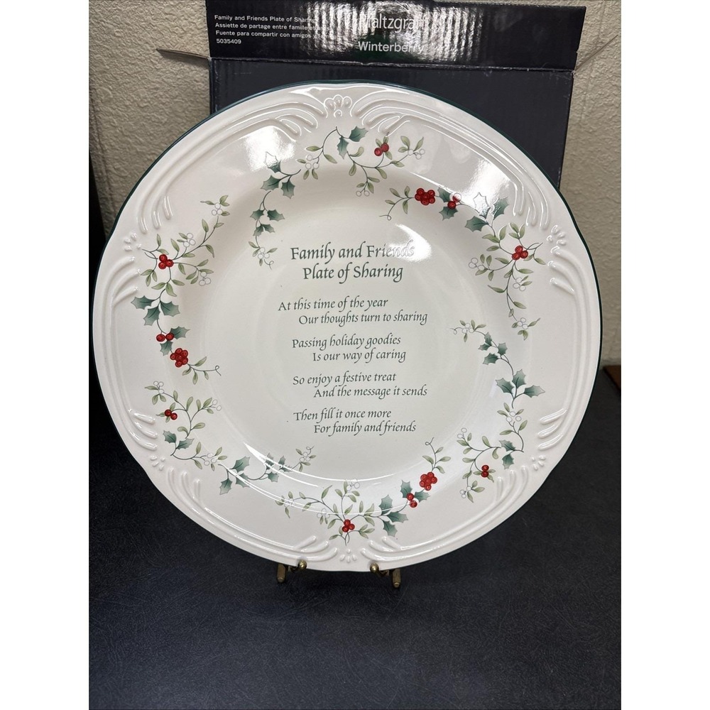 Pfaltzgraff~Winterberry~Family & Friends Plate of Sharing